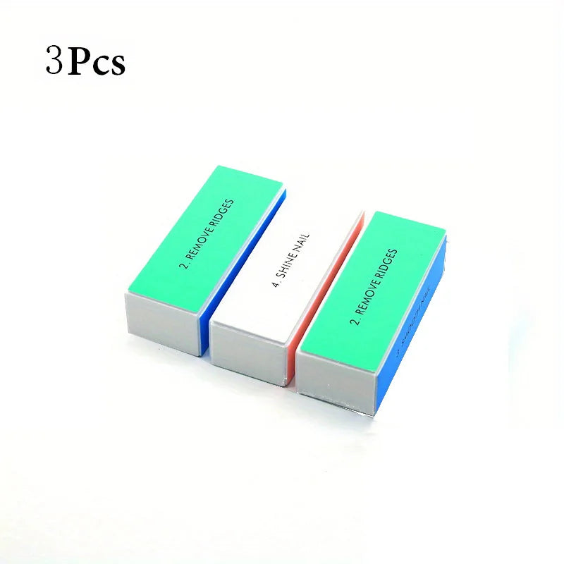 4-in-1 Buffer Block – 1/3/5 Stück | Maniküre Schleifblock