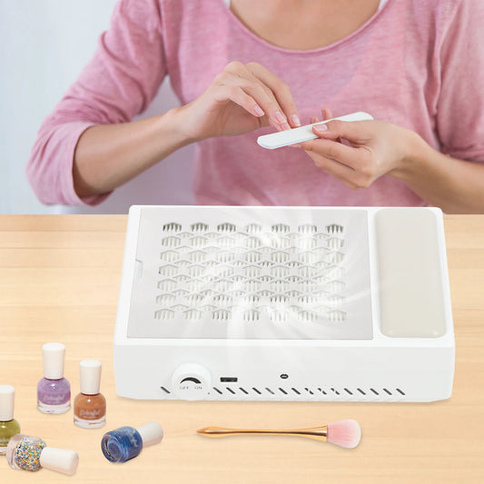 Nagelstaubabsauger mit Filter – Leiser Staubsauger für Nagelstudio & Zuhause | Nail Dust Collector