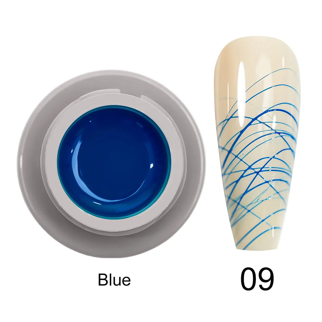 Venalisa Spider Gel – 8ml UV/LED Gel für Nail Art, 12 Farben