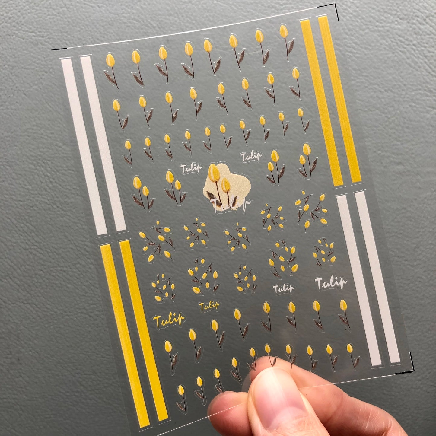 Sonnenblumen Nail Sticker – 3D Sommerblumen für kreative Nailart
