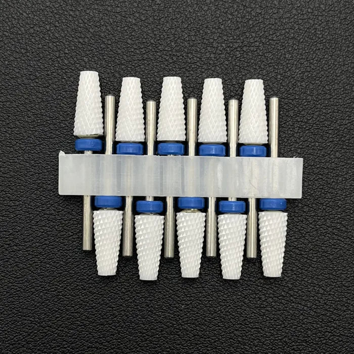 10 Stück Keramik Nagelfräser Set – Für elektrische Nagelfeile, Gelentfernung, Maniküre & Nagelhautpflege
