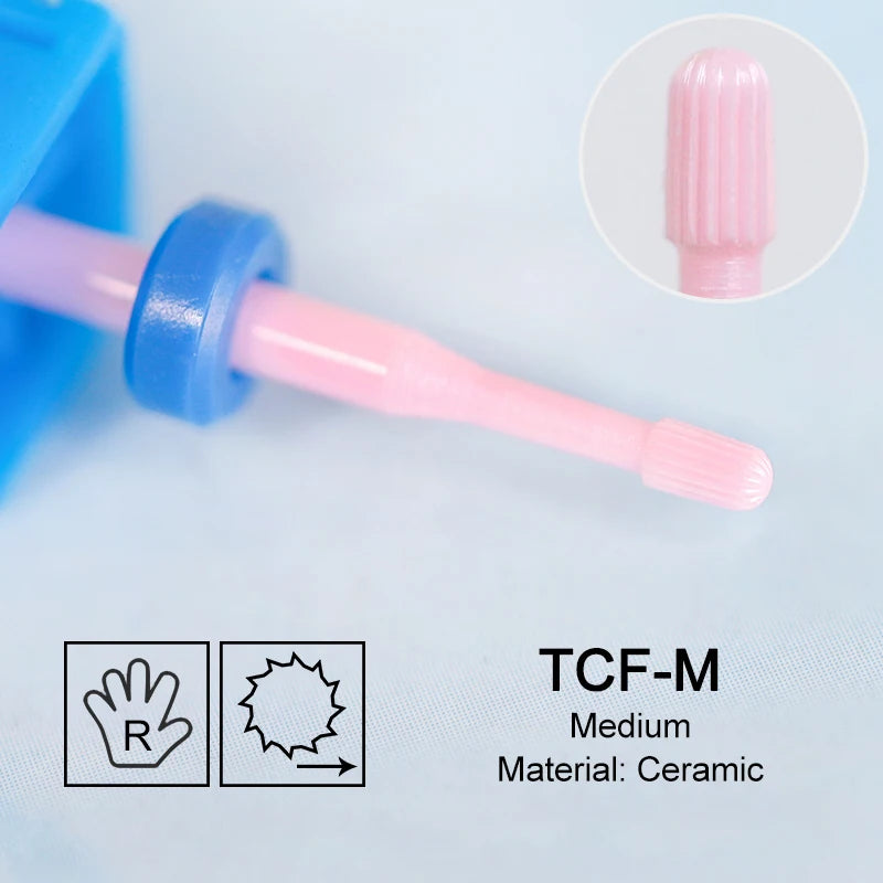 Keramik Fräser Rosa – Einzelstück, Verschiedene Formen für E-Feile & Maniküre
