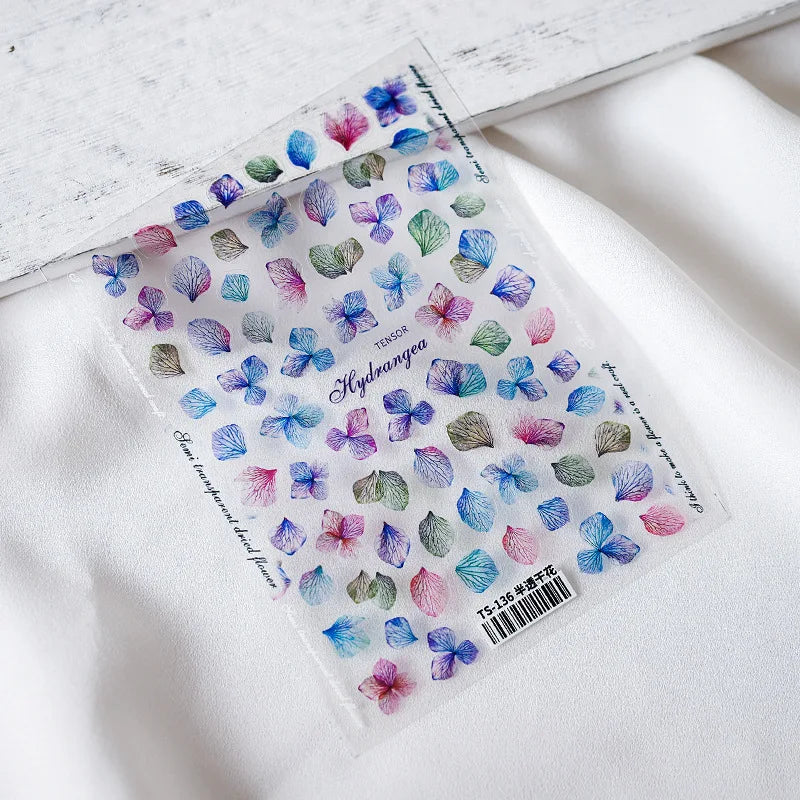Sonnenblumen Nail Sticker – 3D Sommerblumen für kreative Nailart
