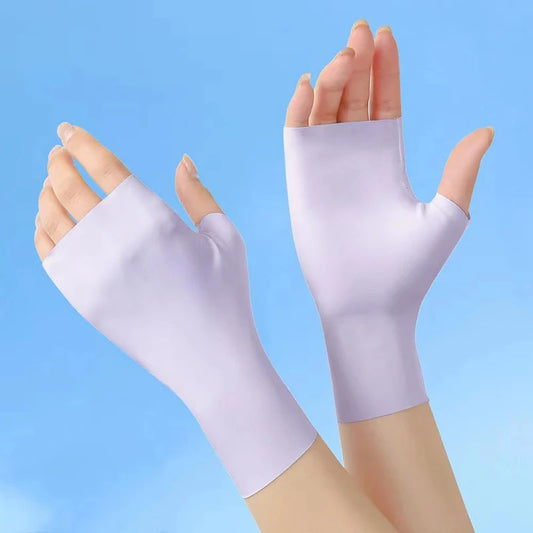 UV-Schutz Sommerhandschuhe – Fingerlos & Atmungsaktiv