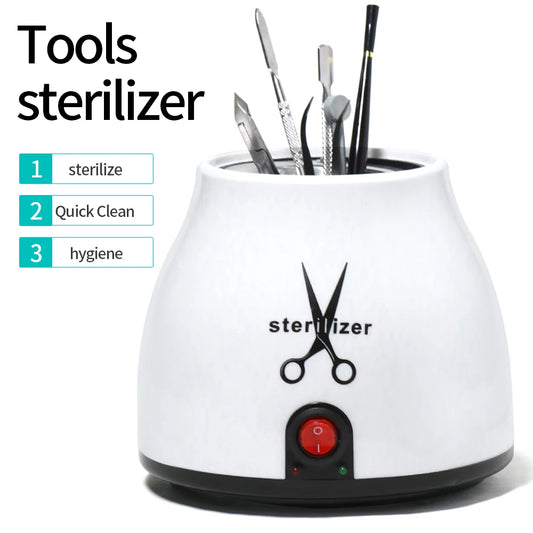 YIKOOLIN 100W Nagelwerkzeug-Sterilisator – Hochtemperaturgerät zur Desinfektion von Maniküre- & Pediküre-Werkzeugen