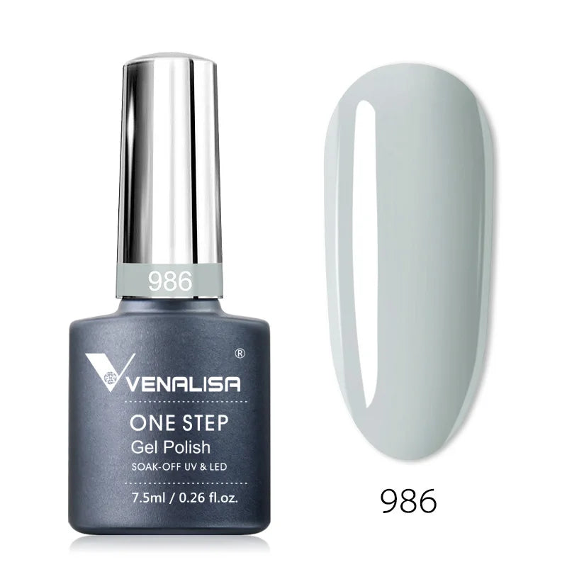 Venalisa 3-in-1 Gel Polish – 7,5ml One Step UV/LED Gel, Ohne Base & Top