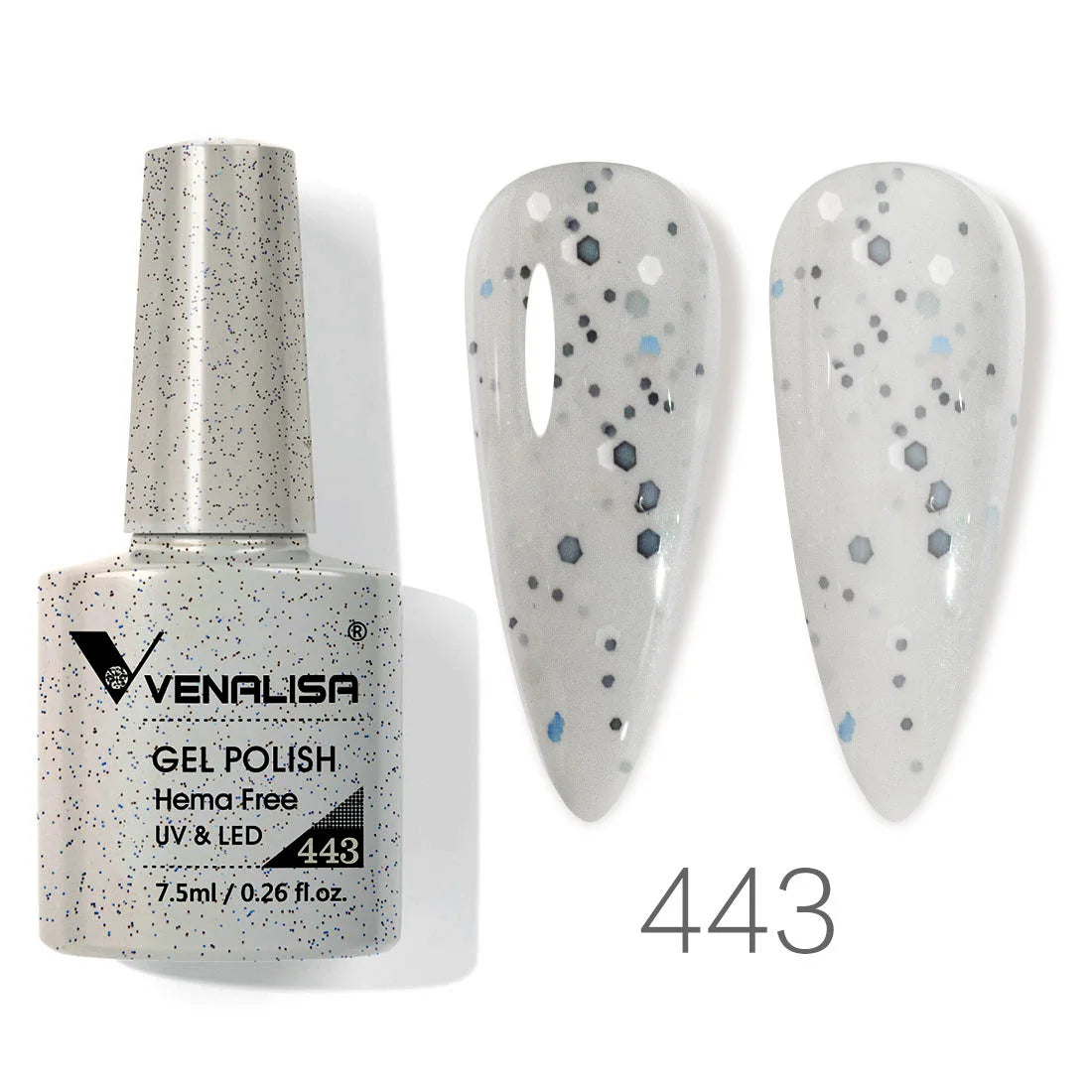 Venalisa VIP4 UV/LED Gel Polish 7,5 ml – Hochdeckender Soak-Off Nagellack 2