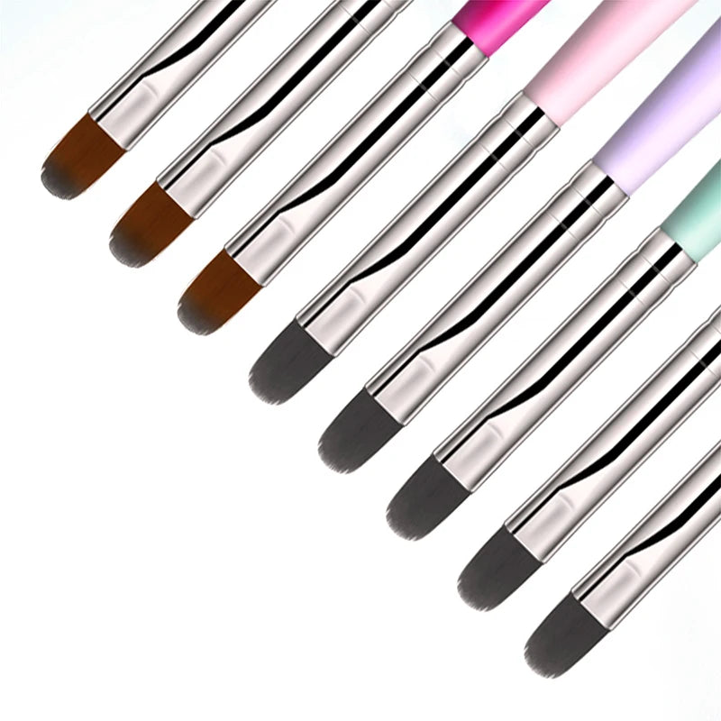 Nail Art Pinsel Set (1–9 Stück) – für UV Gel, Acryl & 3D Nail Design
