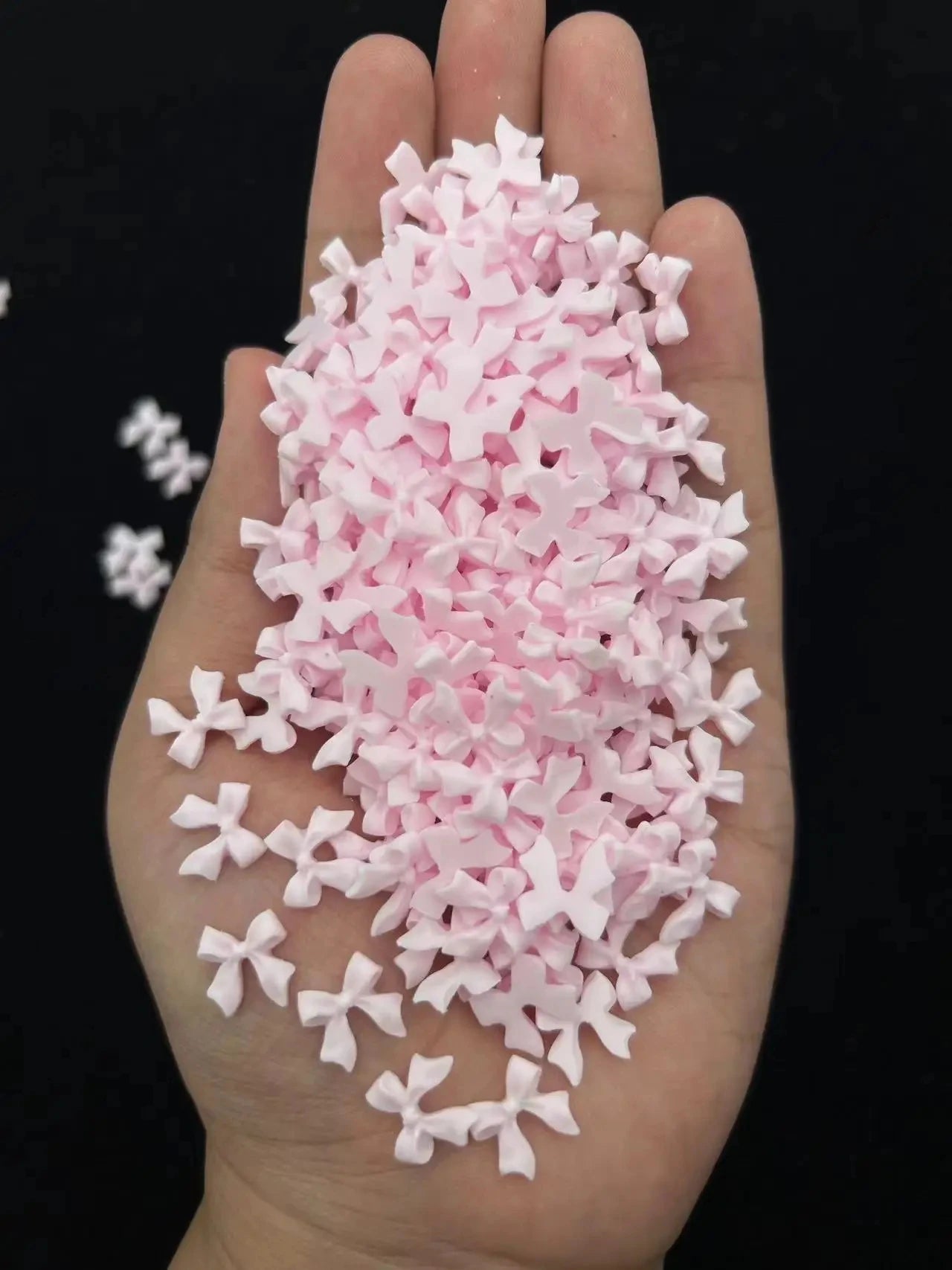 3D Nail Charms „Camellia“ – 20x Rosa Resin-Blumen für Aurora-Design