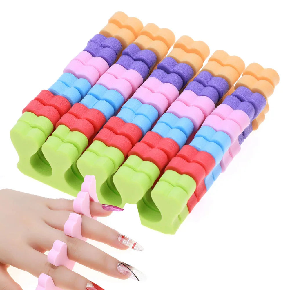 50/100 Stück Zehentrenner – Weiche Schwamm-Pads für Pediküre & Maniküre
