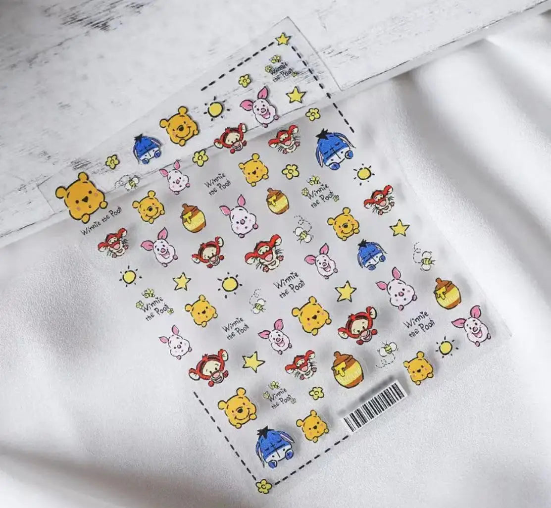 Disney 5D Nail Sticker – Zootopia & Mickey Motive für kreative Nail Art