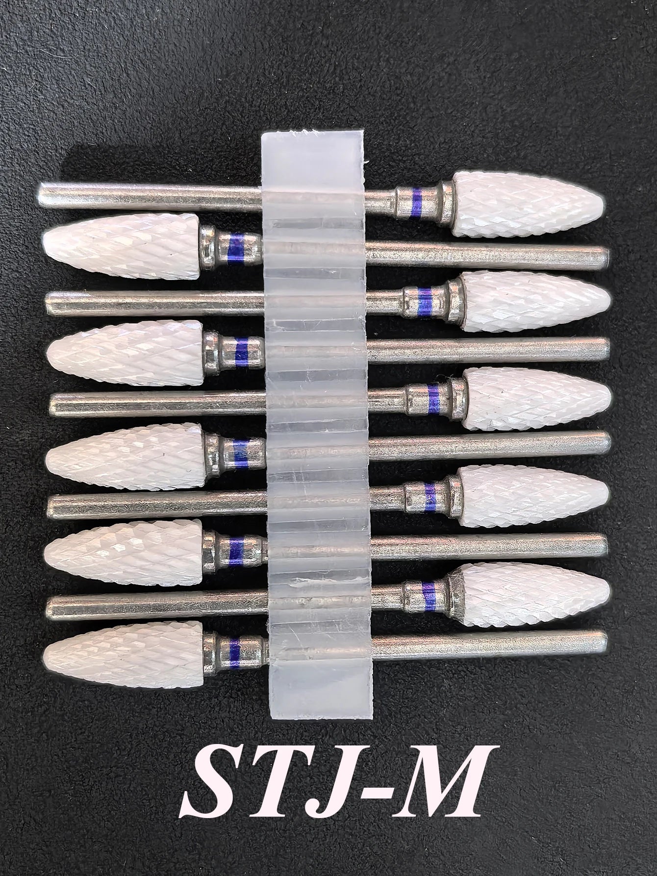 Keramik Fräser-Set – 10-tlg. für elektrische Nagelfräser, Maniküre & Pediküre