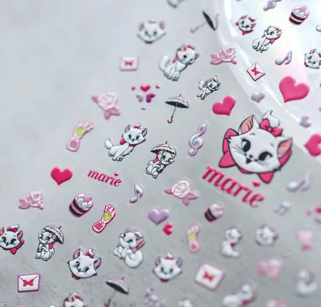 Disney 5D Nail Sticker – Zootopia & Mickey Motive für kreative Nail Art