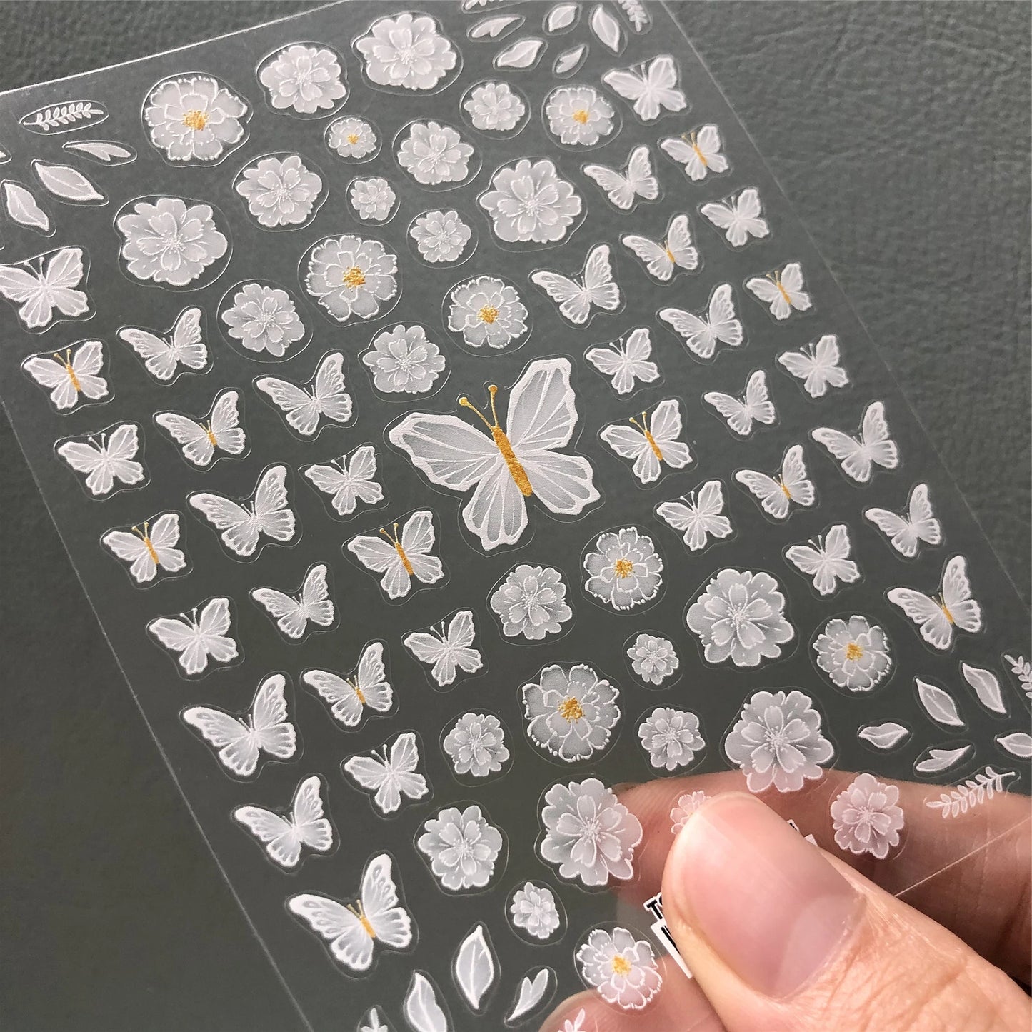 Sonnenblumen Nail Sticker – 3D Sommerblumen für kreative Nailart
