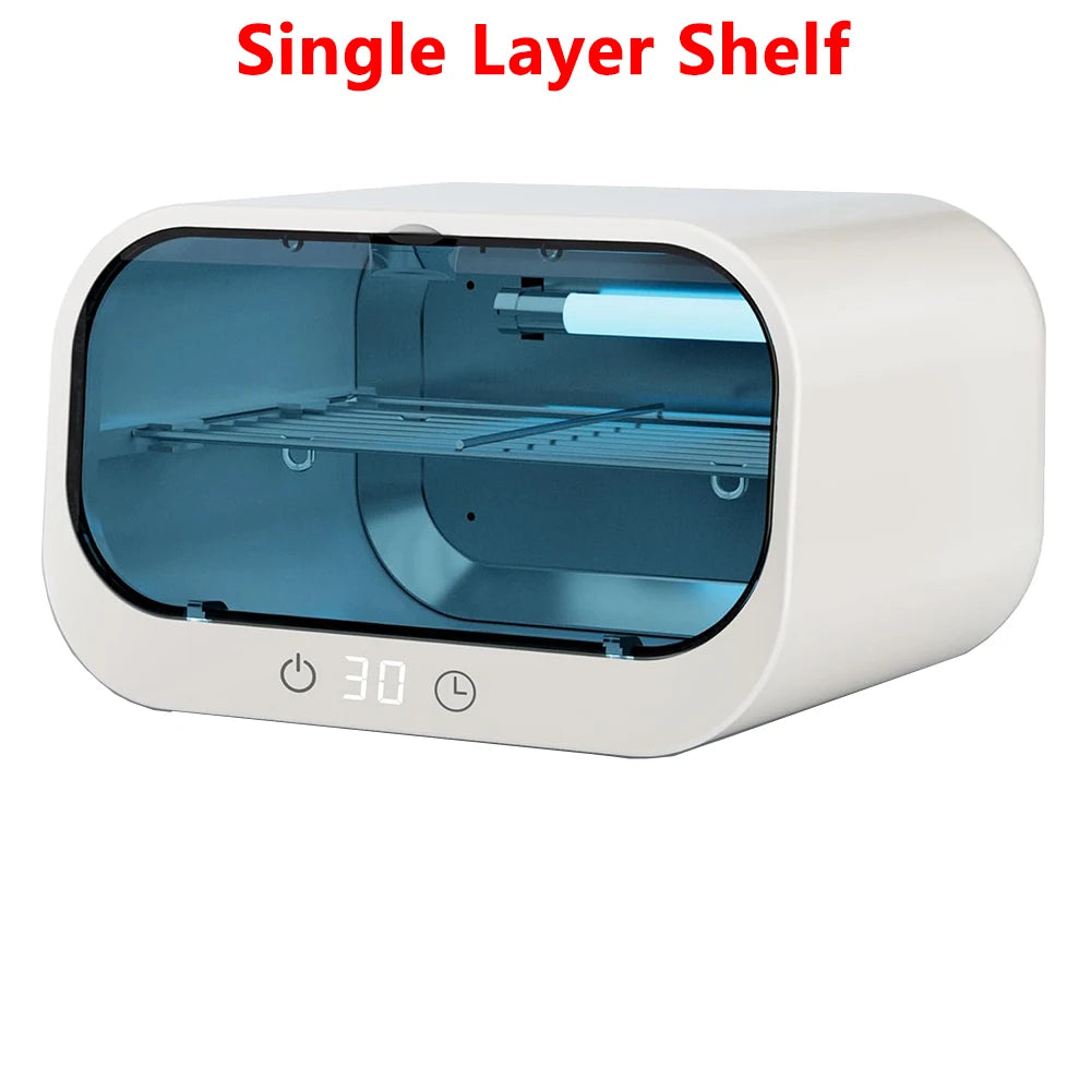UV Sterilisator Box – 360° Ozon & UV-Desinfektion mit Timer für Beauty-Tools, Babyspielzeug & Handy