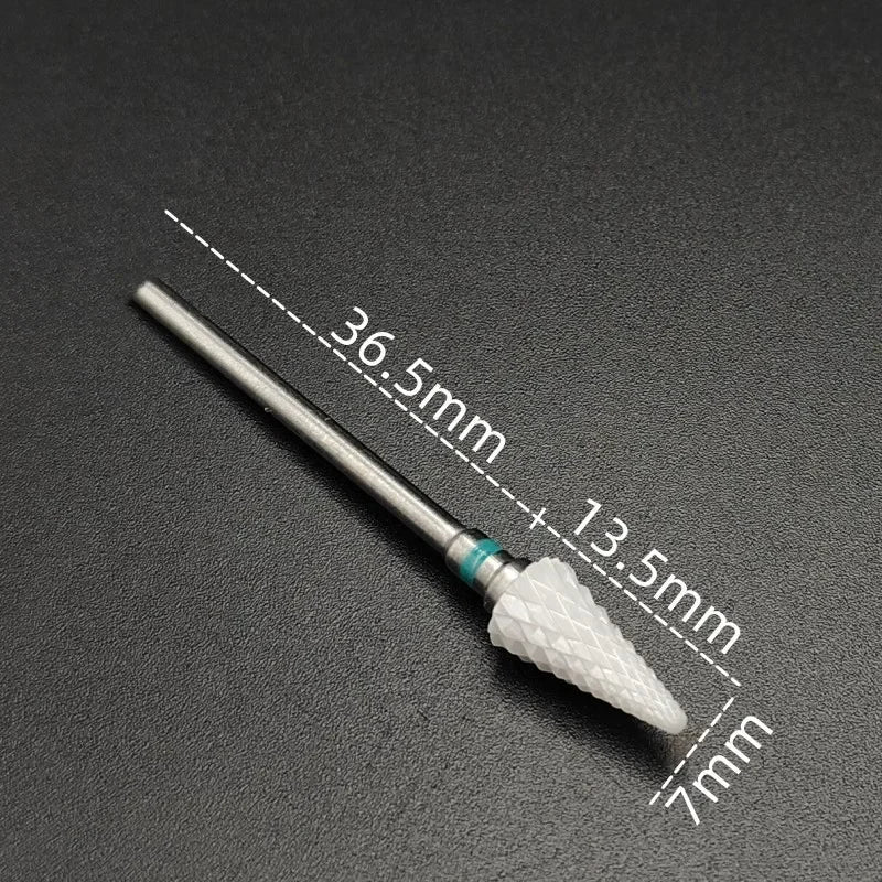 Karbide-Fräserbit (Keramikbeschichtung) – Für Gelentfernung & Feinschliff (3/32", E-Feile)