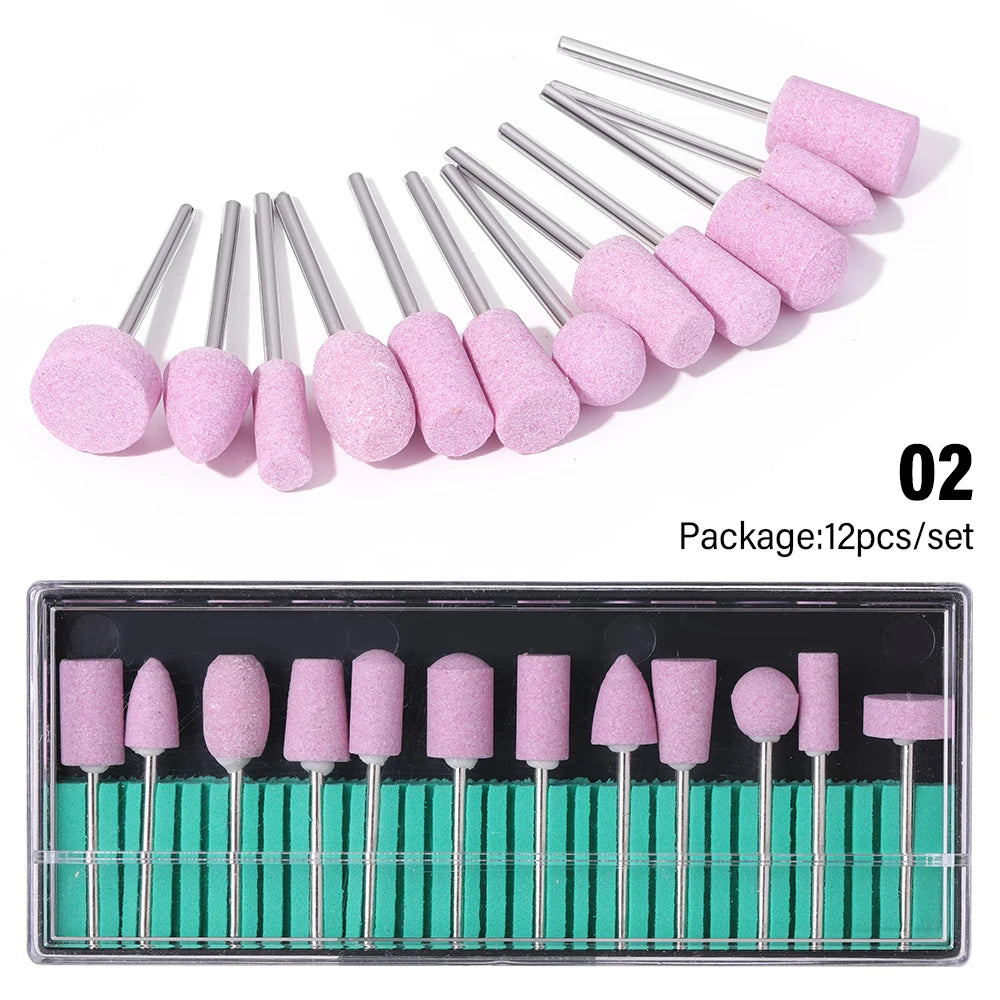 Elektrisches Nagelfräser-Set 6-in-1 – Tragbare Nagelfeile & Poliergerät inkl. Aufsätze & Bits