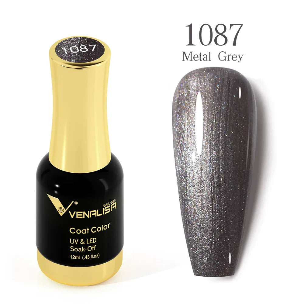 VENALISA Crystal UV Gel 12ml – French Nails, Glitzer, Pearl, HEMA-frei 1. Kollektion