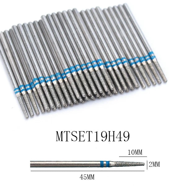 50x Diamant-Fräser für Nagelstudio – Bit-Set zur Nagelhaut- & Hornhautentfernung