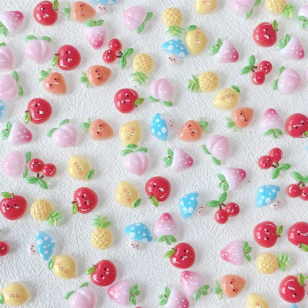3D Nail Charms „Camellia“ – 20x Rosa Resin-Blumen für Aurora-Design