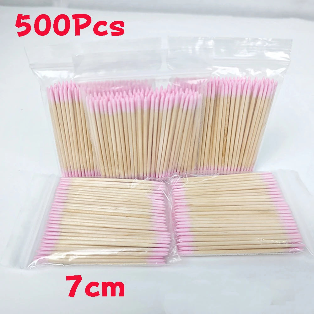 Korrektur-Stäbchen für Maniküre – 100/300/500 Stück | 10 cm