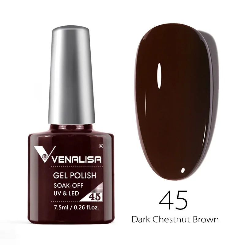 Venalisa GDCOCO Gel-Lack – 7,5 ml – Neon Sommerfarben, volle Deckkraft