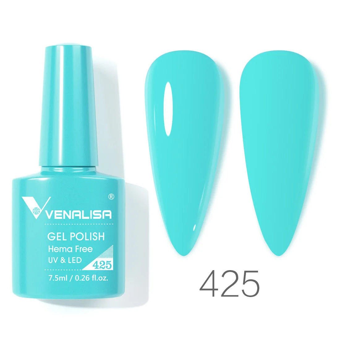 Venalisa VIP4 UV/LED Gel Polish 7,5 ml – Hochdeckender Soak-Off Nagellack 1.
