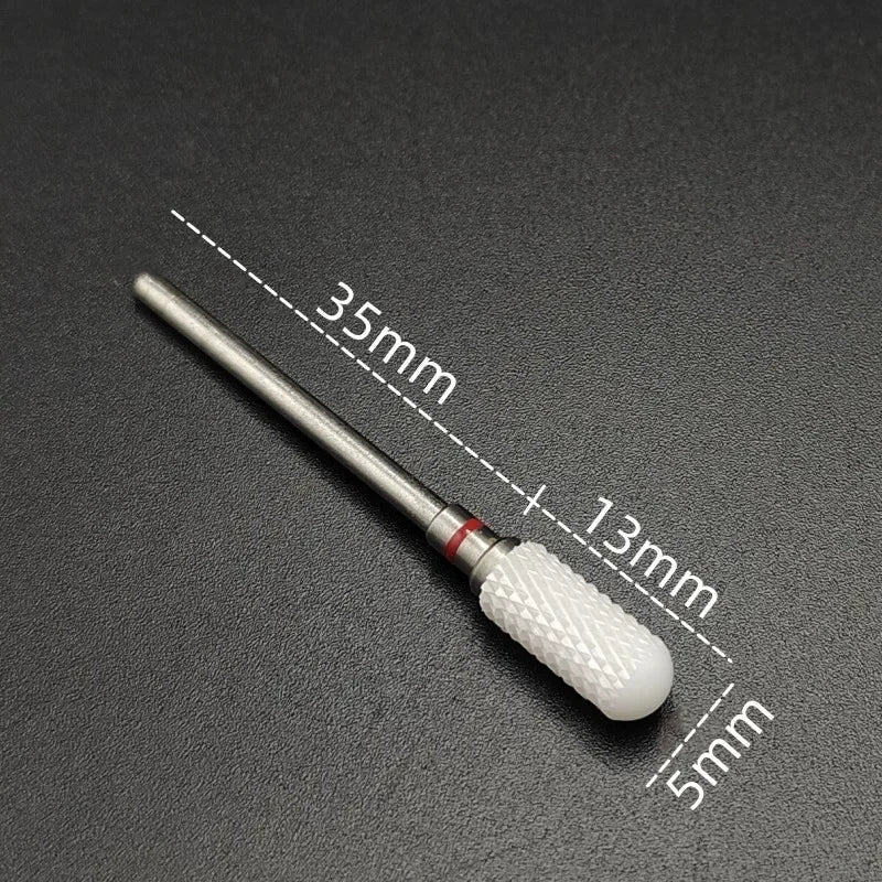 Karbide-Fräserbit (Keramikbeschichtung) – Für Gelentfernung & Feinschliff (3/32", E-Feile)