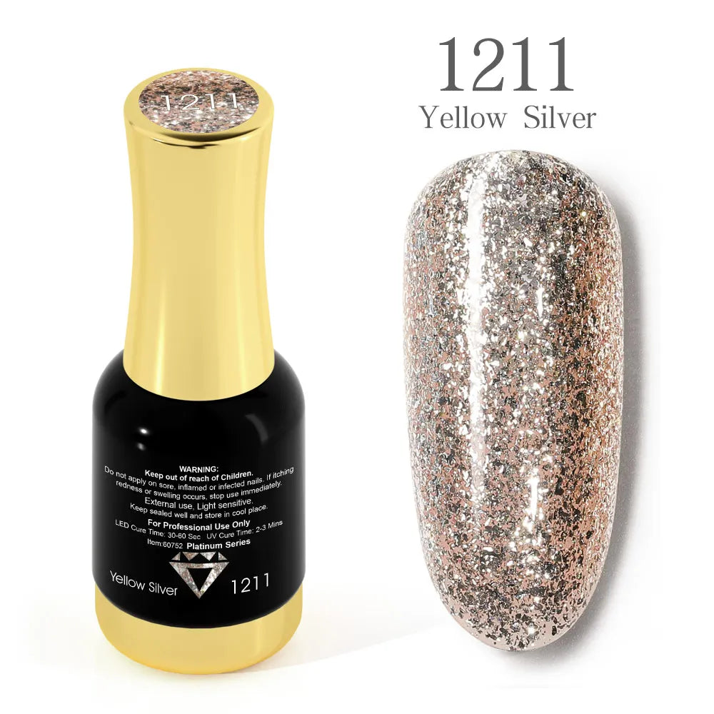 VENALISA Crystal UV Gel 12ml – French Nails, Glitzer, Pearl, HEMA-frei 1. Kollektion