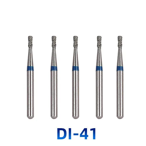 AZDENT Dental Diamantbohrer – 5 Stück, FG 1.6 mm, Medium für Turbine/High-Speed-Handstück 2