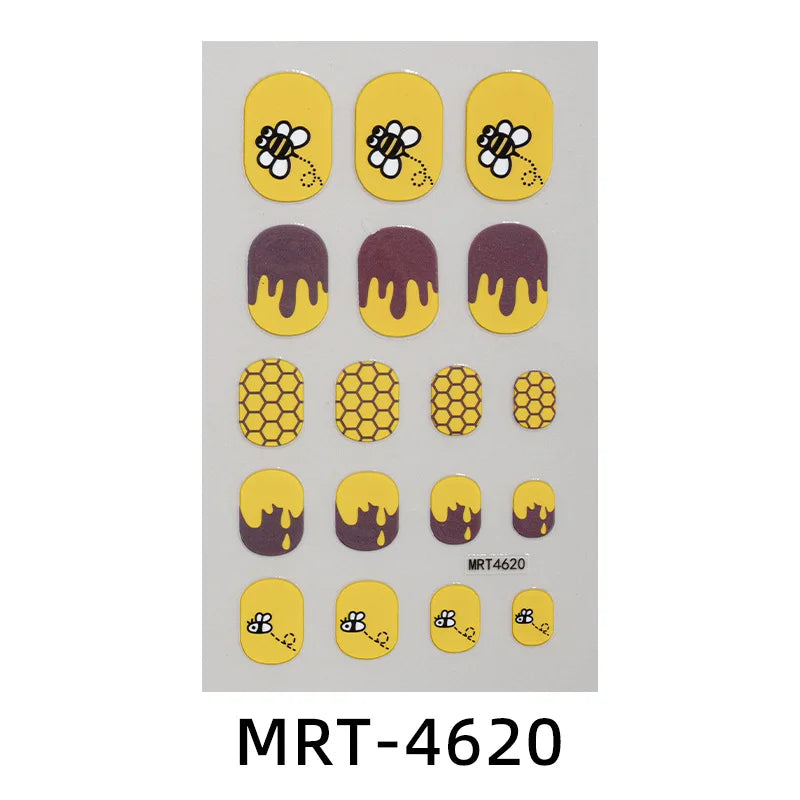 Kinder-Nagelsticker – DIY Cartoon Sticker für Mädchen & Nail Art