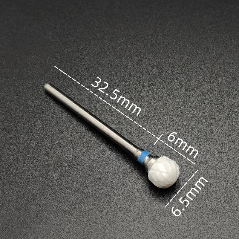 Karbide-Fräserbit (Keramikbeschichtung) – Für Gelentfernung & Feinschliff (3/32", E-Feile)