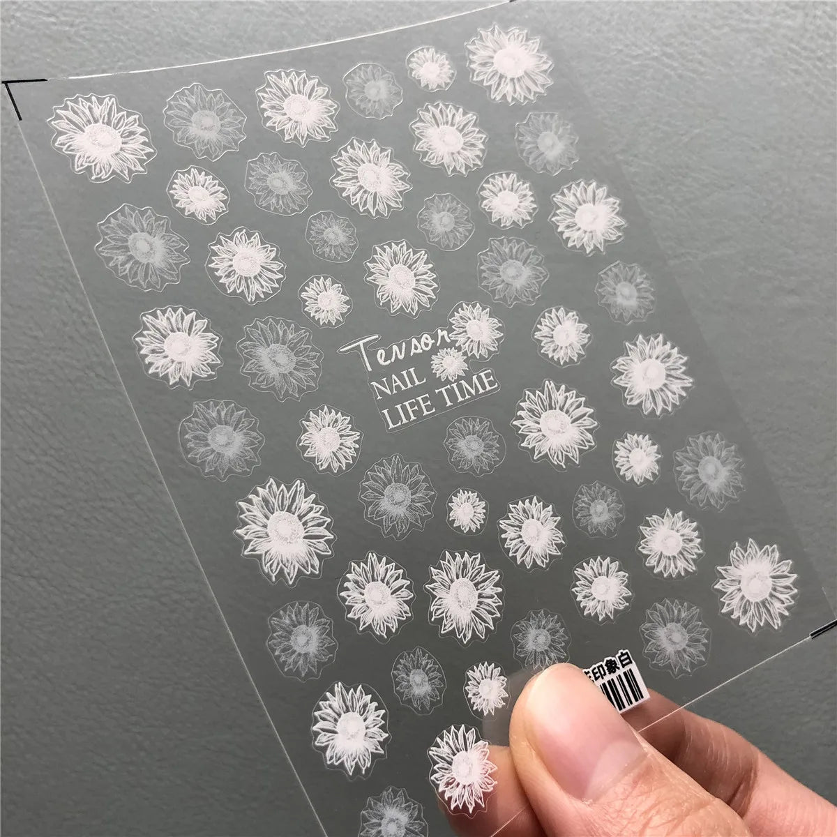 Sonnenblumen Nail Sticker – 3D Sommerblumen für kreative Nailart