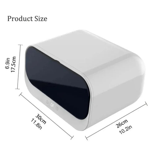 UV Sterilisator Box – 360° Ozon & UV-Desinfektion mit Timer für Beauty-Tools, Babyspielzeug & Handy