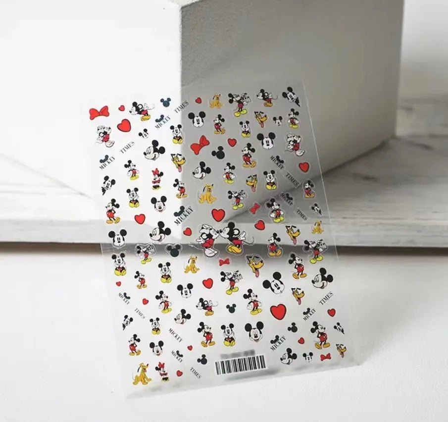 Disney 5D Nail Sticker – Zootopia & Mickey Motive für kreative Nail Art