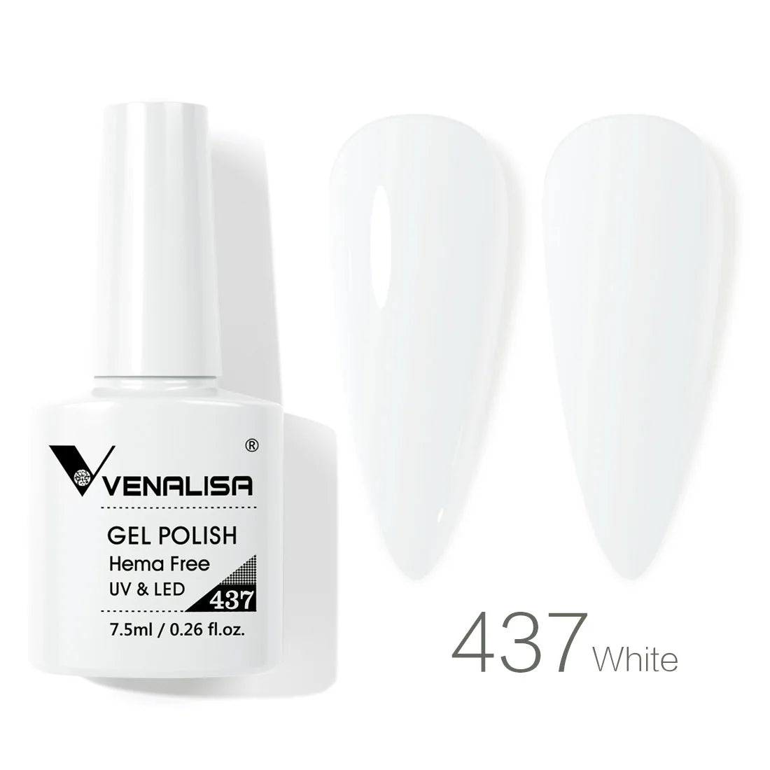 Venalisa VIP4 UV/LED Gel Polish 7,5 ml – Hochdeckender Soak-Off Nagellack 1.