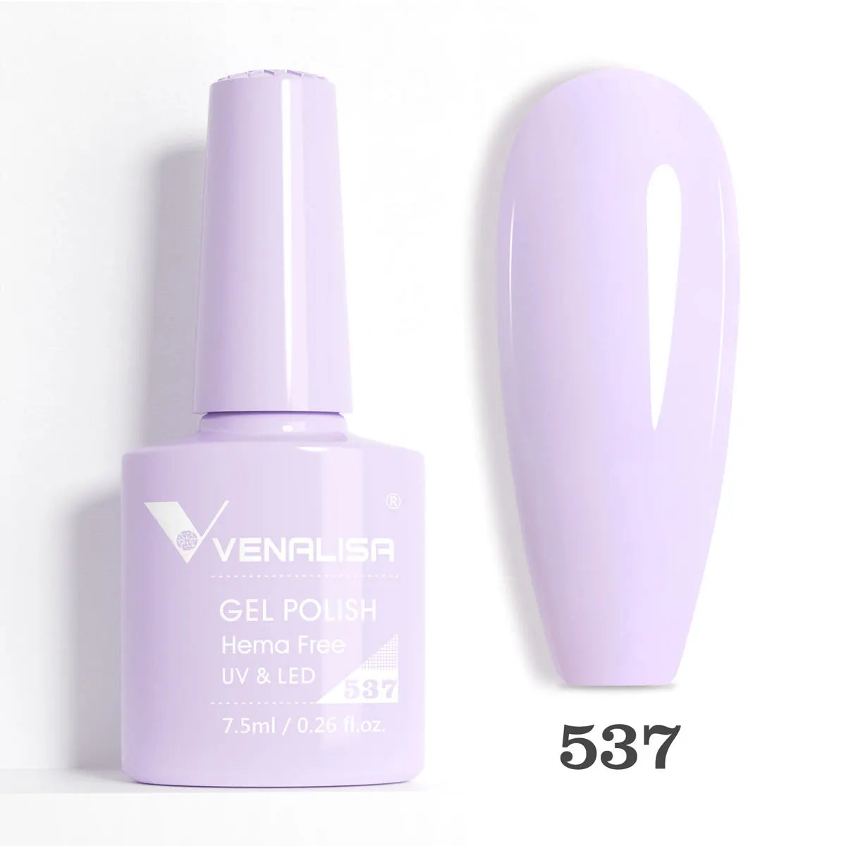 Venalisa HEMA-FREE Gel-Lack – 7,5 ml – French, Nude & Glitzer-Kollektion