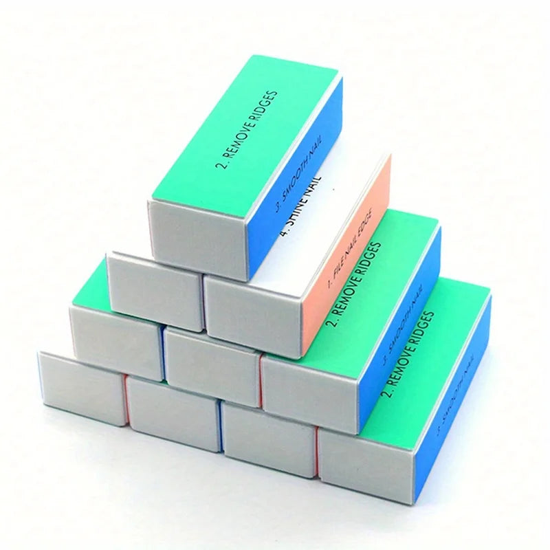 4-in-1 Buffer Block – 1/3/5 Stück | Maniküre Schleifblock