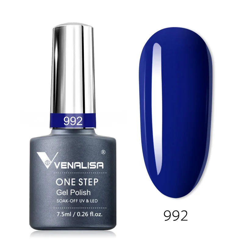 Venalisa 3-in-1 Gel Polish – 7,5ml One Step UV/LED Gel, Ohne Base & Top
