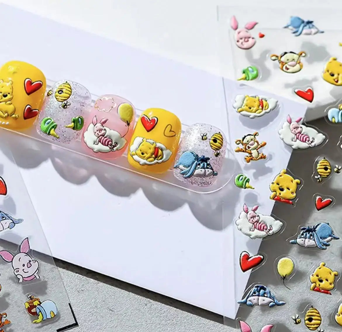 Disney 5D Nail Sticker – Zootopia & Mickey Motive für kreative Nail Art