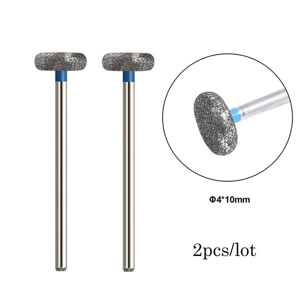 MOWOT Diamant-Fräser – 2er-Set für elektrische Nagelfräser, für Maniküre & Nagelhautpflege