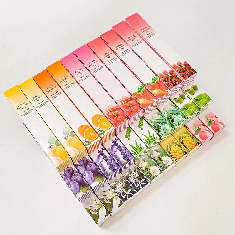 30x Nagelöl-Stift mit Duft – Cuticle Oil Pen für Pflege, Feuchtigkeit & Reparatur