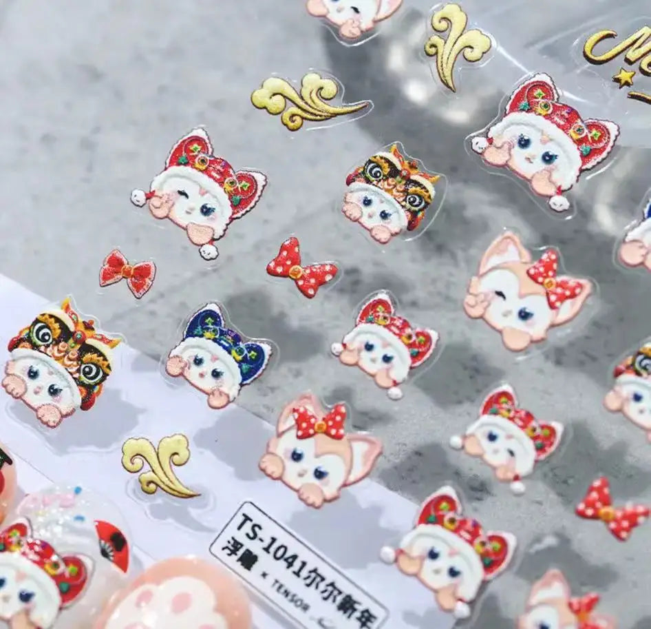 Disney 5D Nail Sticker – Zootopia & Mickey Motive für kreative Nail Art