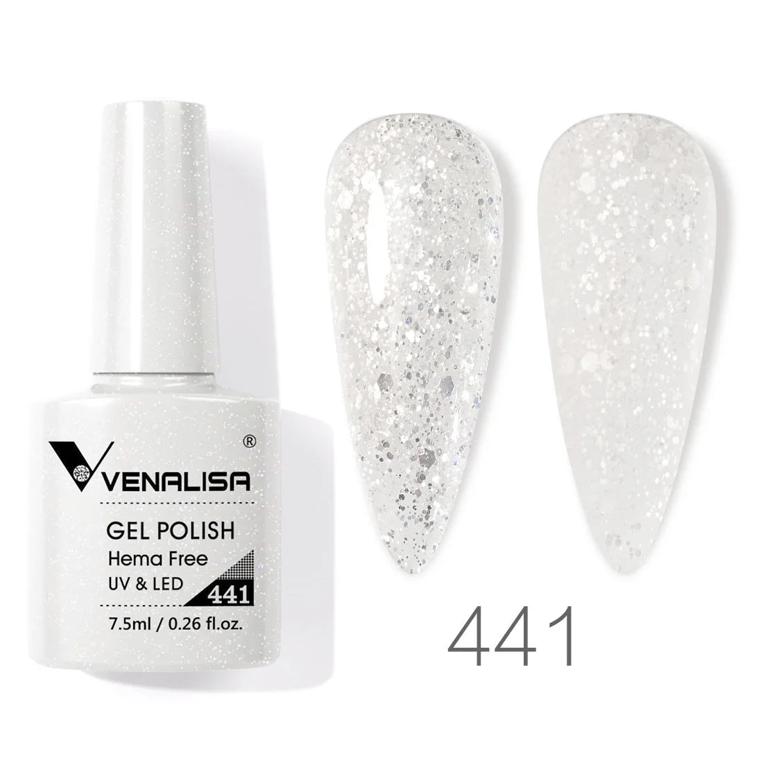 Venalisa VIP4 UV/LED Gel Polish 7,5 ml – Hochdeckender Soak-Off Nagellack 2