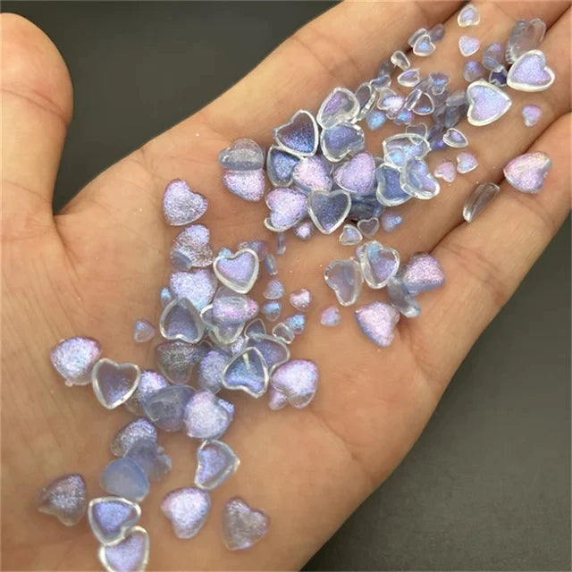 3D Nail Charms „Camellia“ – 20x Rosa Resin-Blumen für Aurora-Design