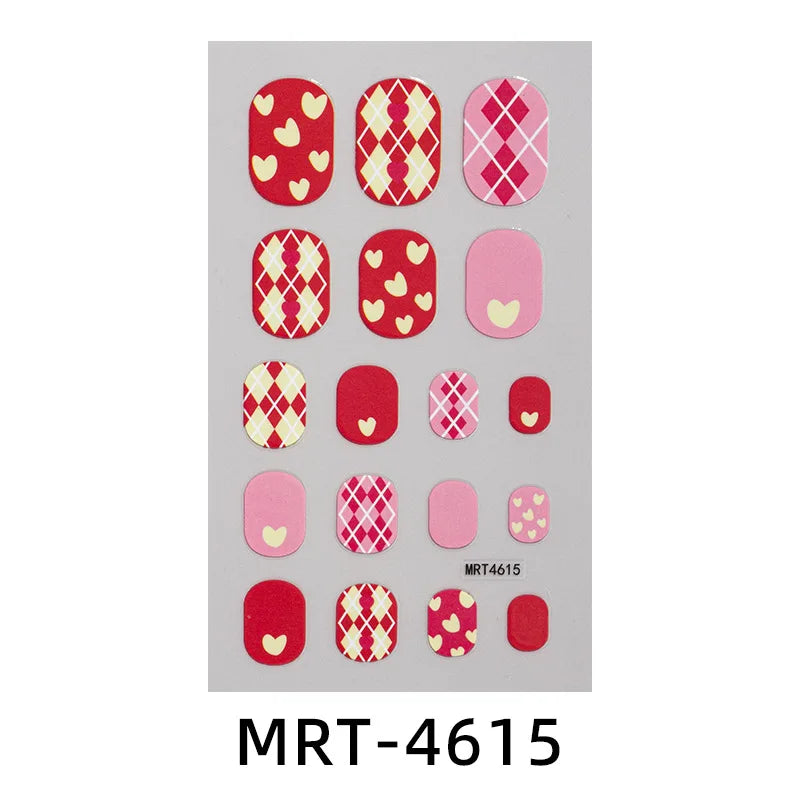 Kinder-Nagelsticker – DIY Cartoon Sticker für Mädchen & Nail Art