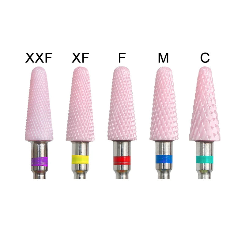 Keramik Fräser Rosa – Einzelstück, Verschiedene Formen für E-Feile & Maniküre