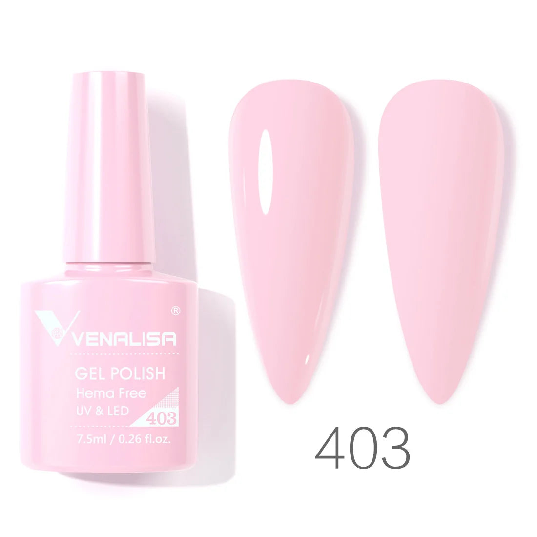 Venalisa VIP4 UV/LED Gel Polish 7,5 ml – Hochdeckender Soak-Off Nagellack 2