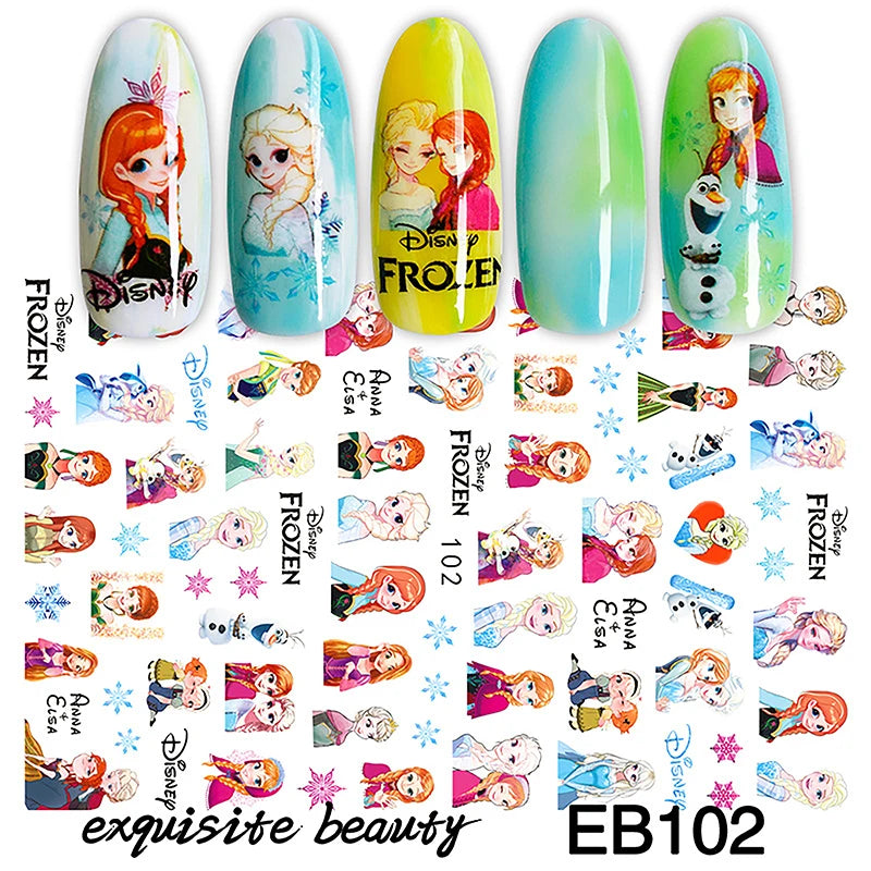 1 Bogen Mickey Mouse & Disney Nail Sticker – Cartoon Nail Art Aufkleber