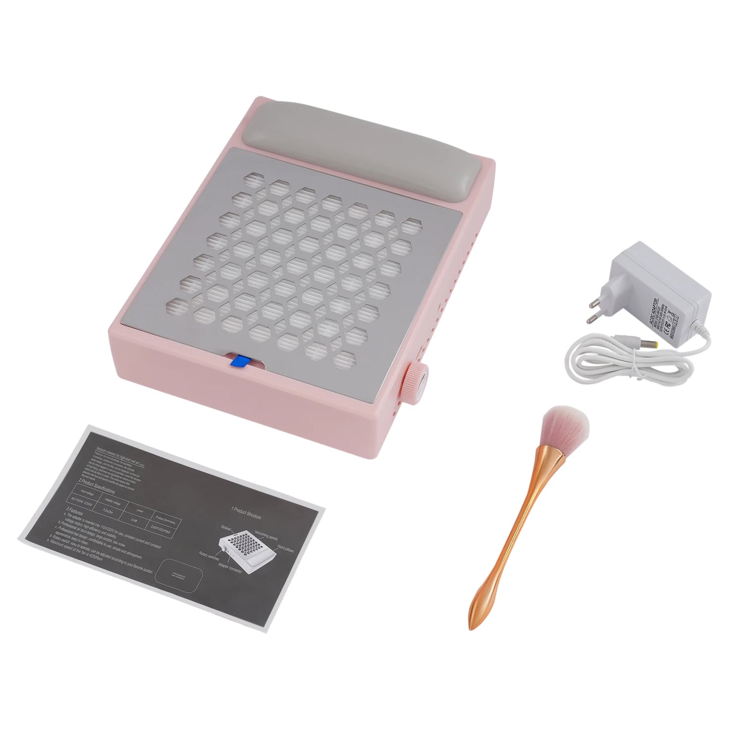 Nagelstaubabsauger mit Filter – Leiser Staubsauger für Nagelstudio & Zuhause | Nail Dust Collector